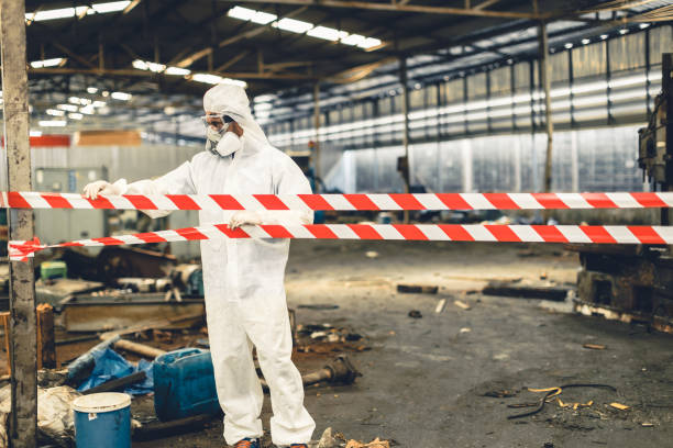 Professional Crime Scene Cleanup technician working in Pacific, MO